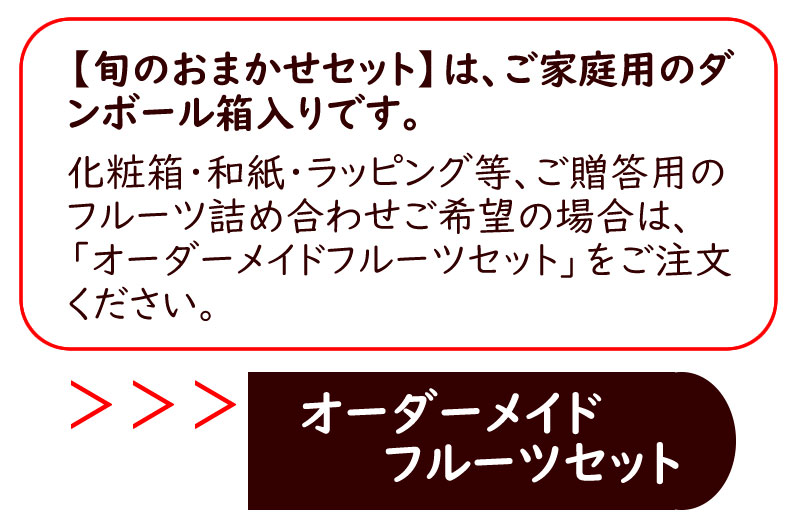 オーダーメイドフルーツセット