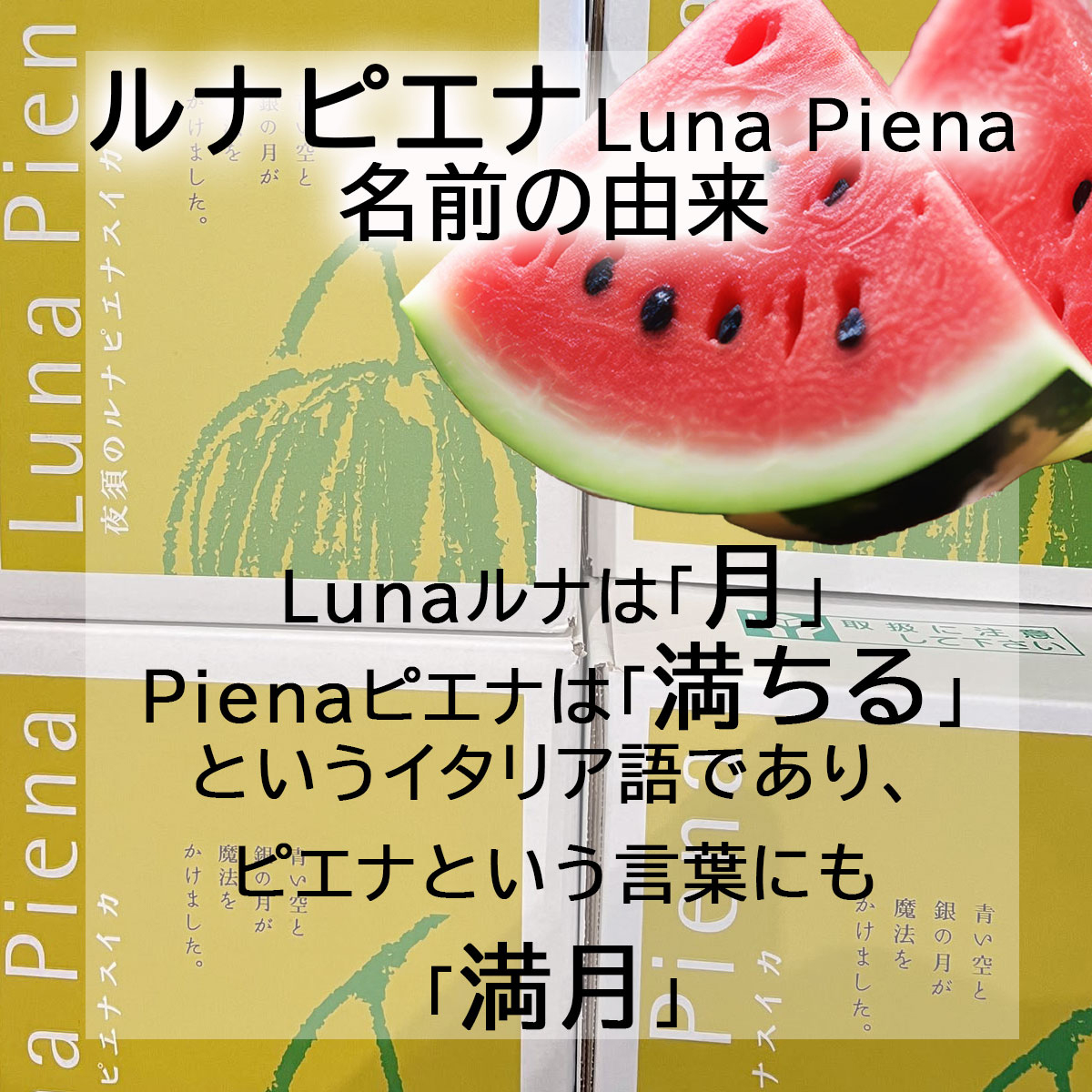 ルナピエナの名前の由来