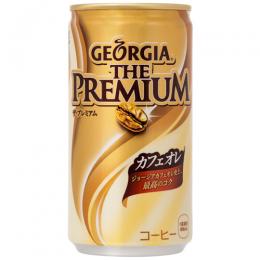 日本コカコーラ ジョージア ザ・プレミアムカフェオレ 185g×30本 缶