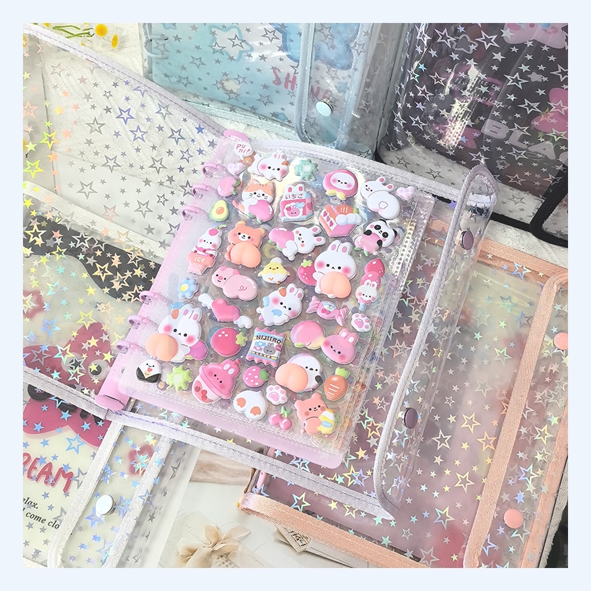 ついに出たA5サイズ！】 シール帳 バインダー シール帳カバー PVC