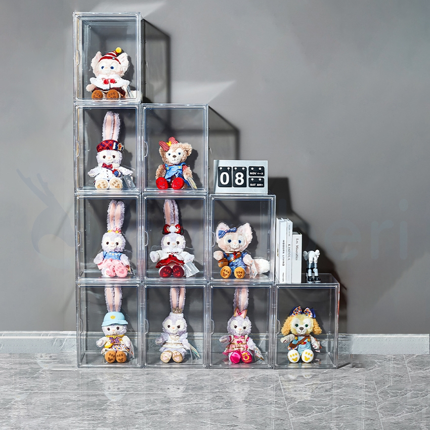 ぬいぐるみ 収納 オーダーアクリルケース 収納ケース 透明