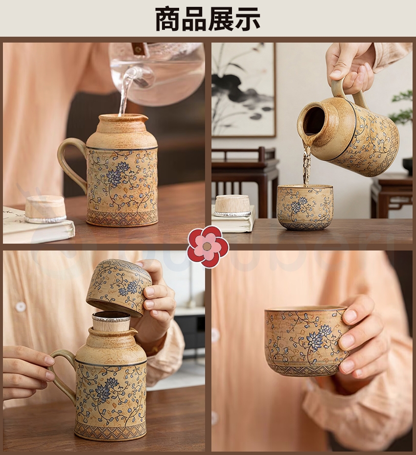  ティーポット 急須 カップ 湯呑 セット カップセット