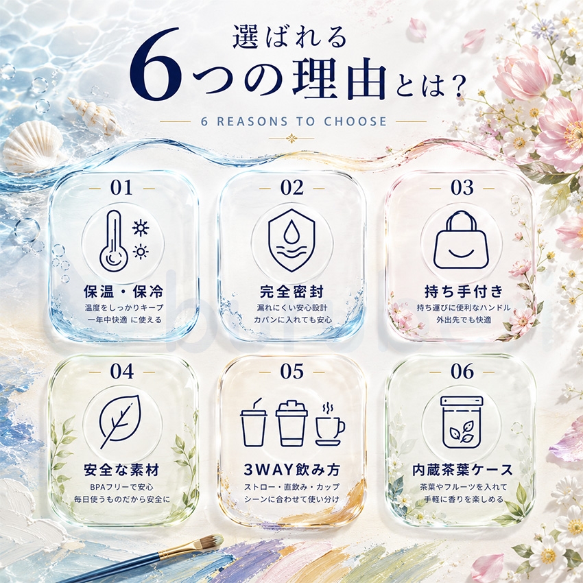 セラミック タンブラー セラミックコーティング...の詳細画像3