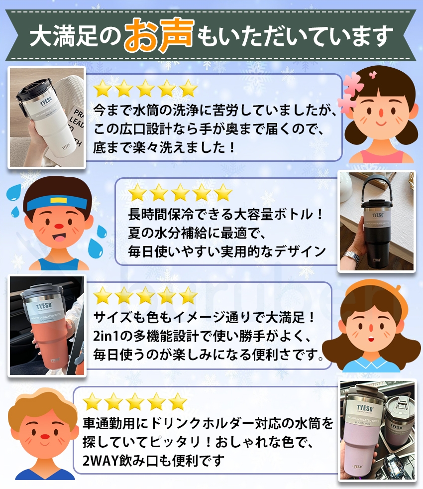 ストロー付きタンブラーの商品詳細2