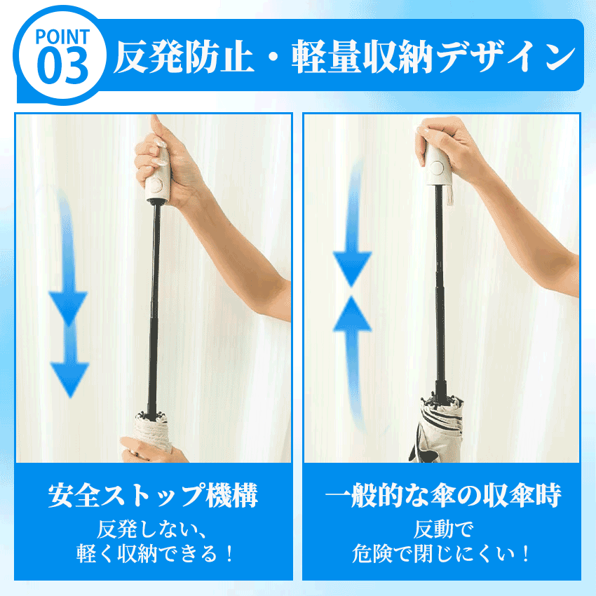 日傘形状記憶の商品詳細7