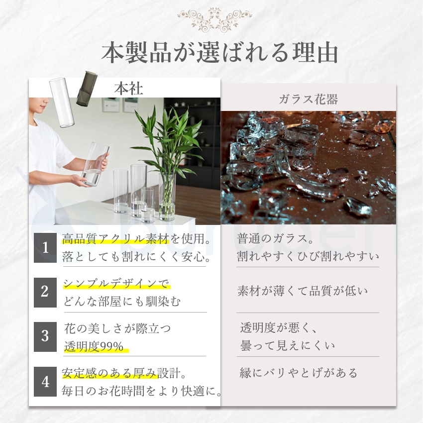  割れない 花瓶の商品詳細3