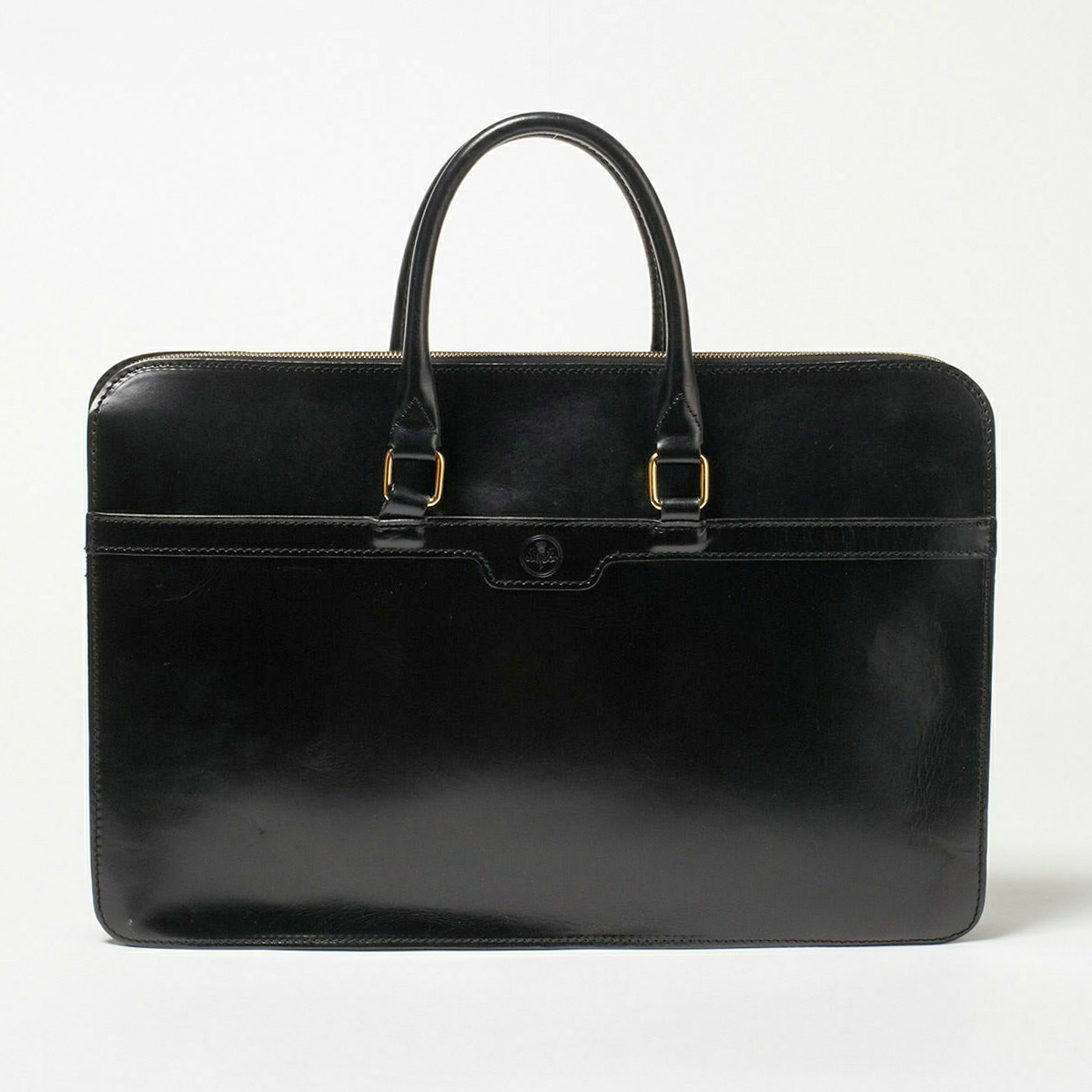 商品レビューで+5%｜グレンロイヤル ビジネスバッグ メンズ ブランド 50代 40代 ブライドルレザー 本革 薄型 通勤 黒 A4 ブリーフケース GLEN 02-5225 GLENROYAL（グレンロイヤル） ビジネスバッグ メンズ ブランド 50代 40