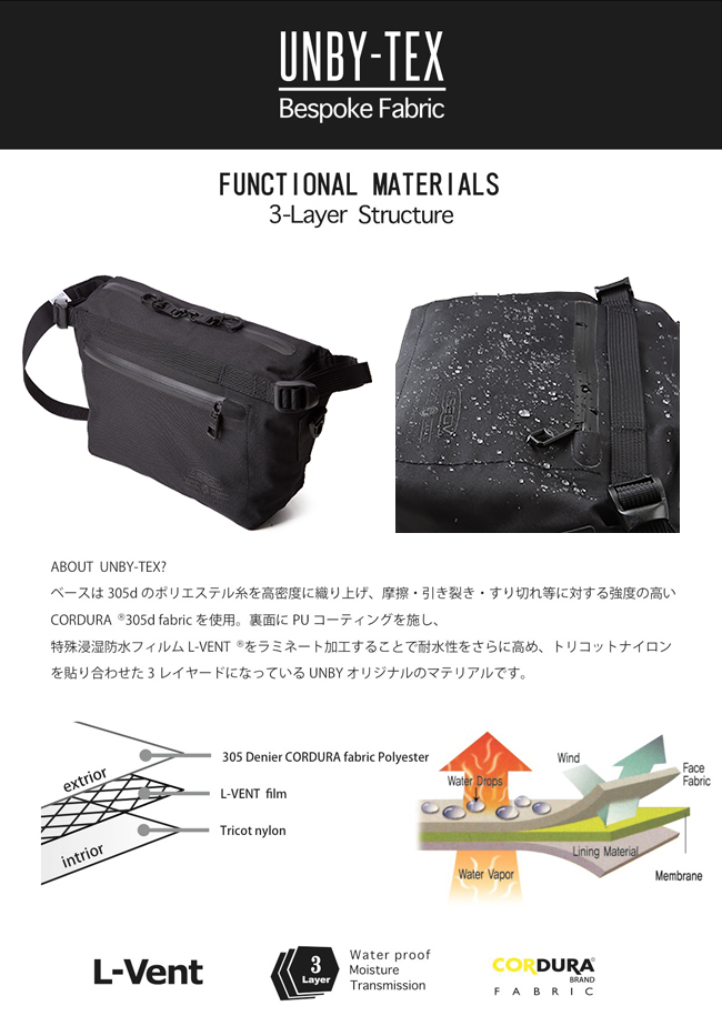 AS2OV（アッソブ） ウエストバッグ メンズ 横型 横開き ファニーパック
