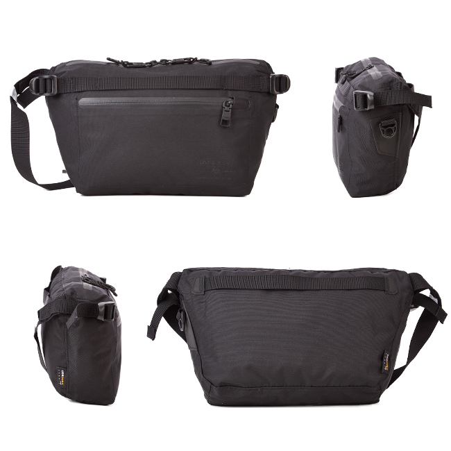 AS2OV（アッソブ） ウエストバッグ メンズ 横型 横開き ファニーパック