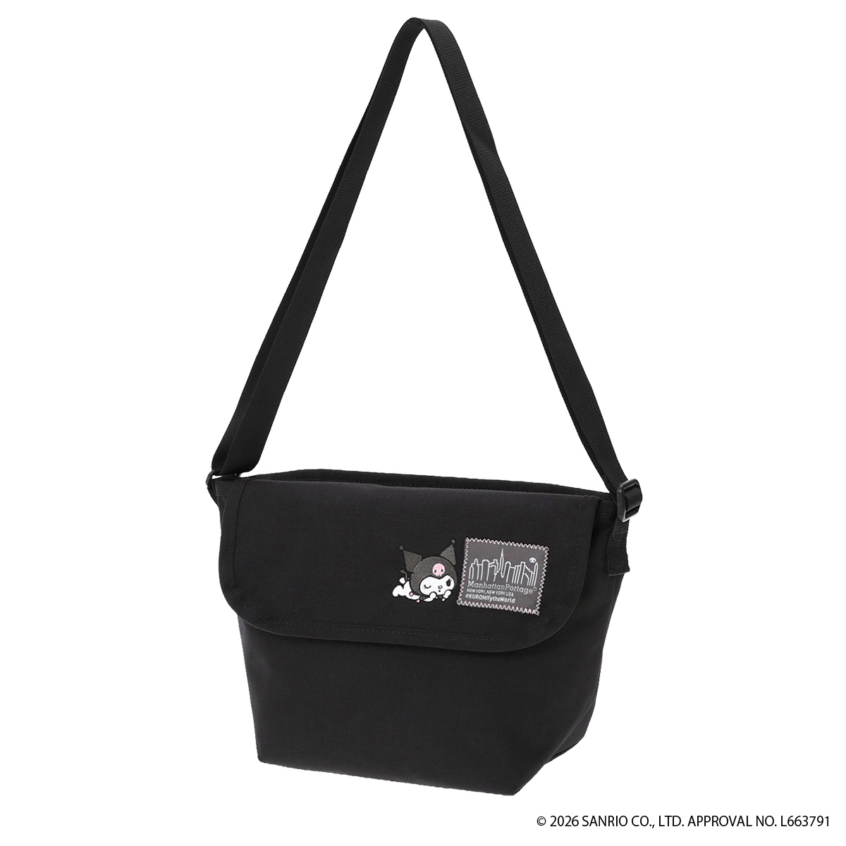 マンハッタンポーテージ クロミ Kuromi ナイロンメッセンジャーバッグ Manhattan Portage（マンハッタンポーテージ） クロミ ショルダー