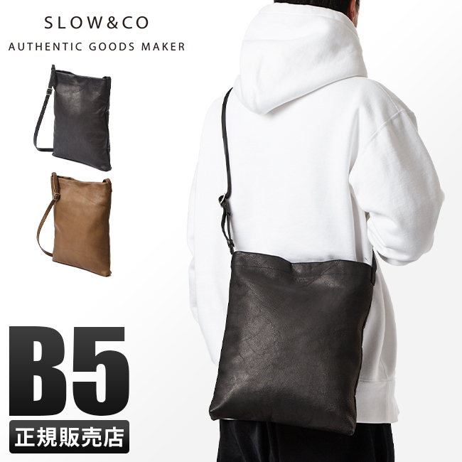 SLOW（スロウ） ショルダーバッグ メンズ レディース ブランド レザー