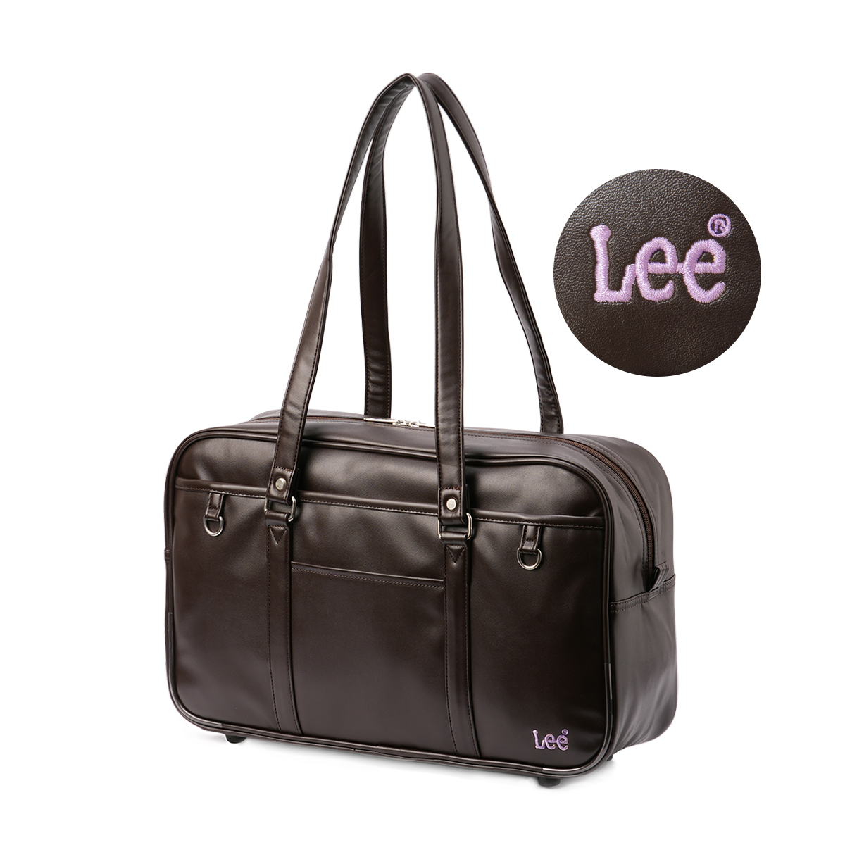 Lee（リー） スクールバッグ スクバ 合皮 女子 女子高生 高校生 中学生