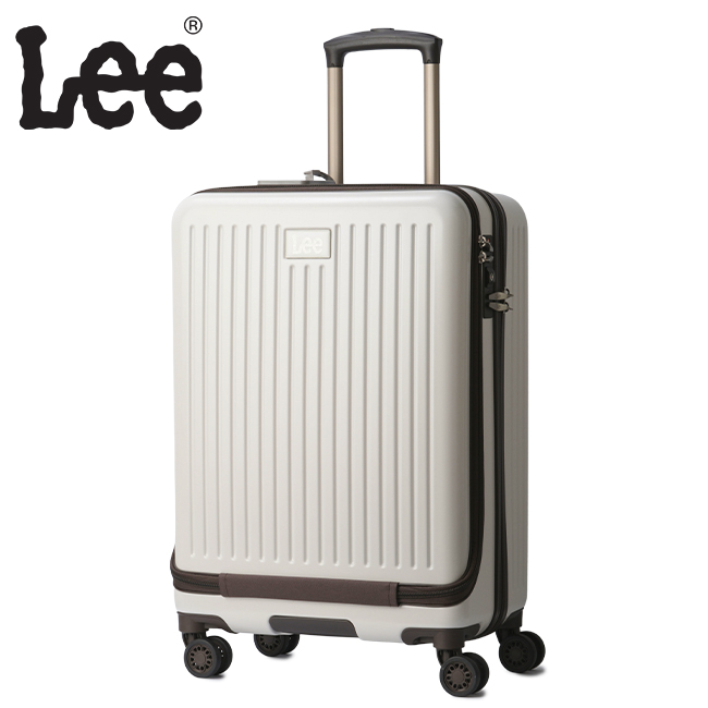 リー Lee スーツケース Mサイズ 軽量 53L 中型 フロントオープン ペイズリー柄 修学旅行 ジャーニー Journey 320-9021｜business-bugs｜03