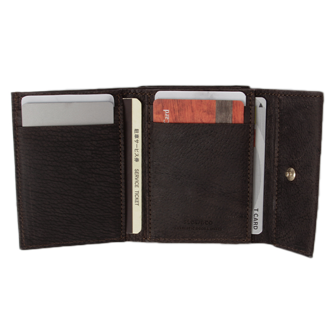 クーズー SLOW スロウ 財布 がま口財布 三つ折り財布 ミニ財布 小さい