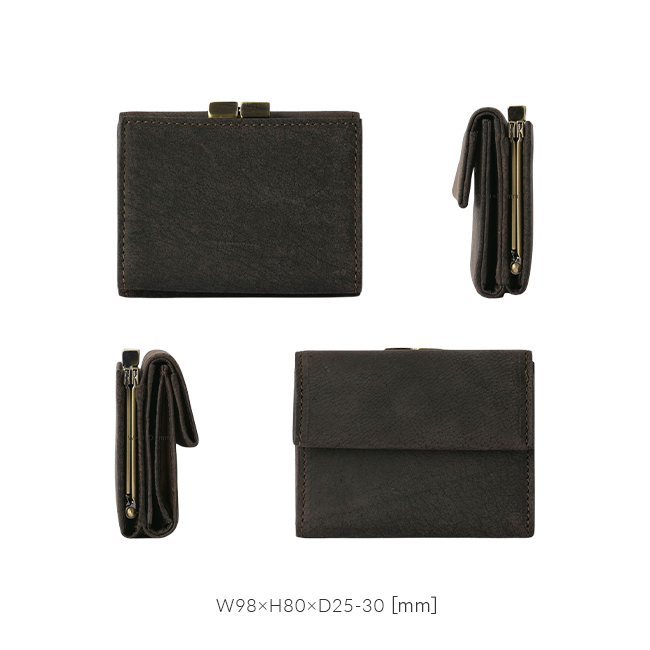 クーズー SLOW スロウ 財布 がま口財布 三つ折り財布 ミニ財布 小さい
