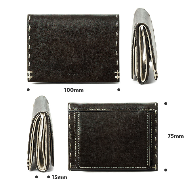 KATHARINE HAMNETT（キャサリンハムネット） 財布 三つ折り財布 ミニ