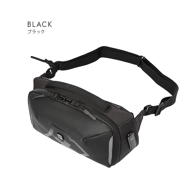 ビクトリノックス スリングバッグ 黒 8L ショルダーバッグ 正規品 VICTORINOX（ビクトリノックス） 公式 スリングバッグ ブラック