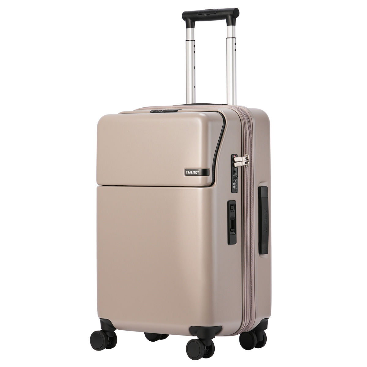 TRAVELIST 3年保証 トラベリスト スーツケース Mサイズ 51L/61L 軽量
