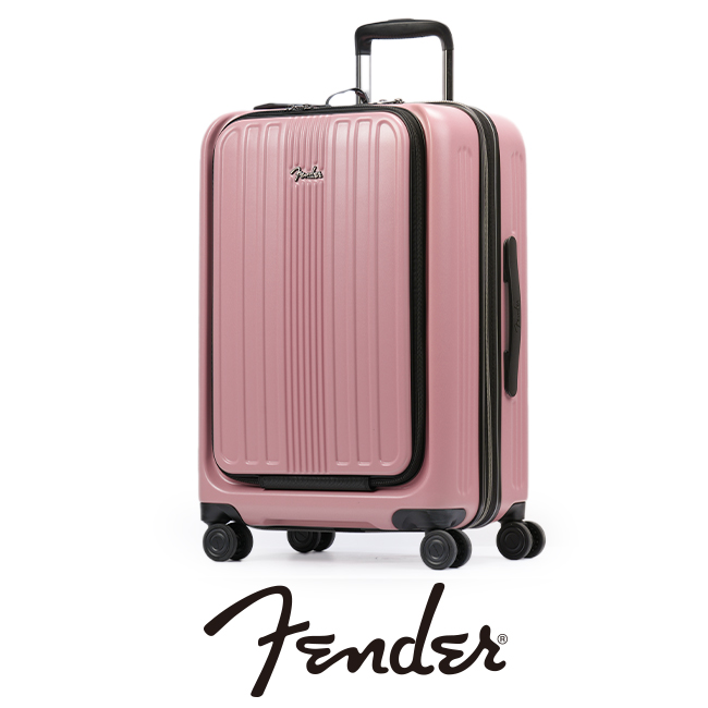 フェンダー スーツケース Mサイズ 53L/60L 軽量 拡張 中型 フロントオープン 静音キャスター ストッパー USBポート Fender 950-4501｜business-bugs｜04