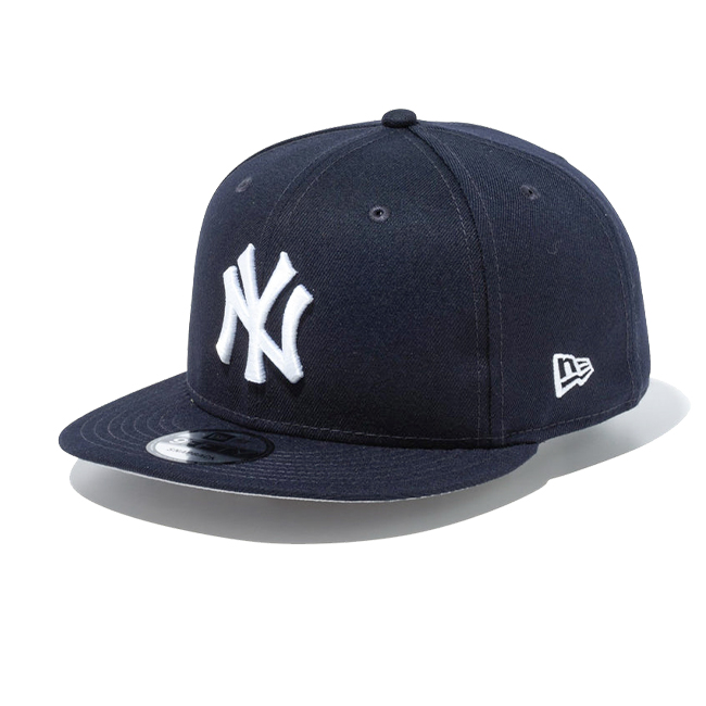 ニューエラ キャップ 9FIFTY メンズ レディース ニューヨーク・ヤンキース ロゴ フラットバイザー アジャスタブル 帽子 定番 NEW ERA