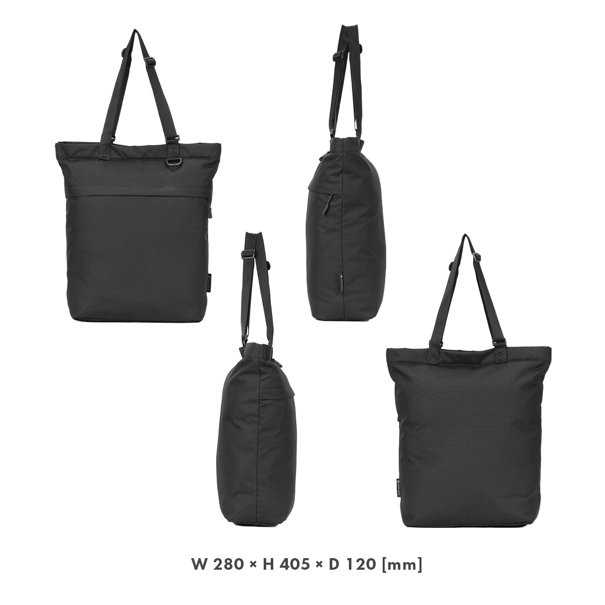 商品レビューで+5%｜スノーピーク エブリデイユース トートバッグ メンズ レディース ブランド ファスナー付き 撥水 縦型 A4 14L  Peak Everyday Use ac-25su404 snow peak スノーピーク エブリデイユース トートバッグ メンズ