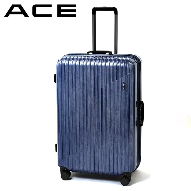 エース スーツケース Lサイズ 83L 大型 大容量 軽量 フレームタイプ キャスターストッパー キャリーケース クレスタ2F ACE 05108｜business-bugs｜03
