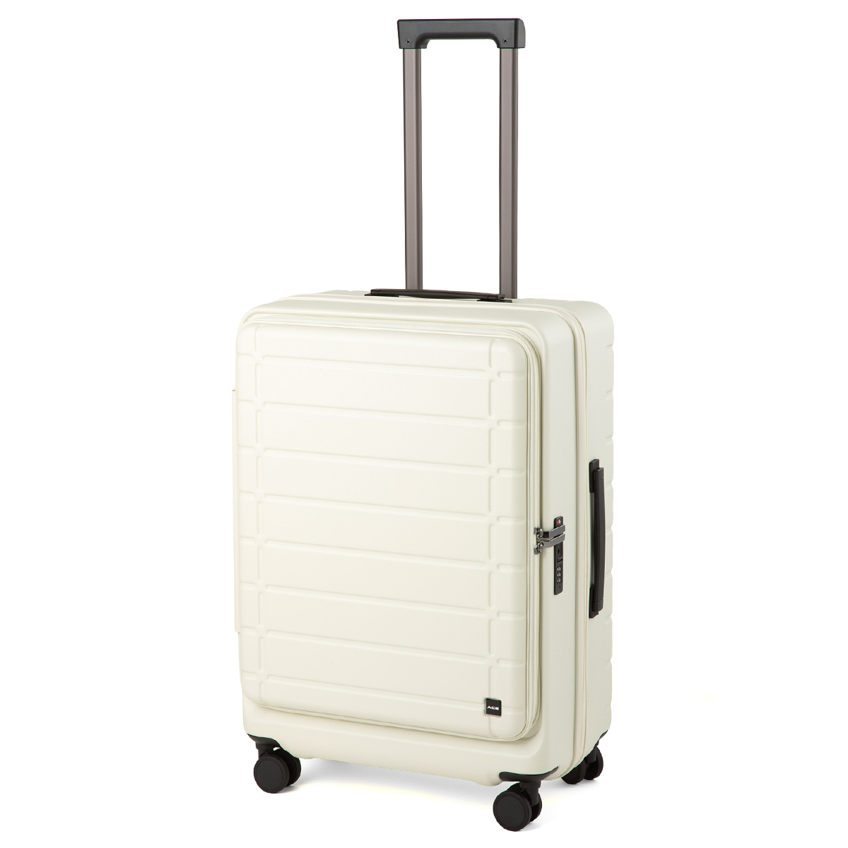 Ace（エース） スーツケース Mサイズ 62L/71L 軽量 中型 フロント