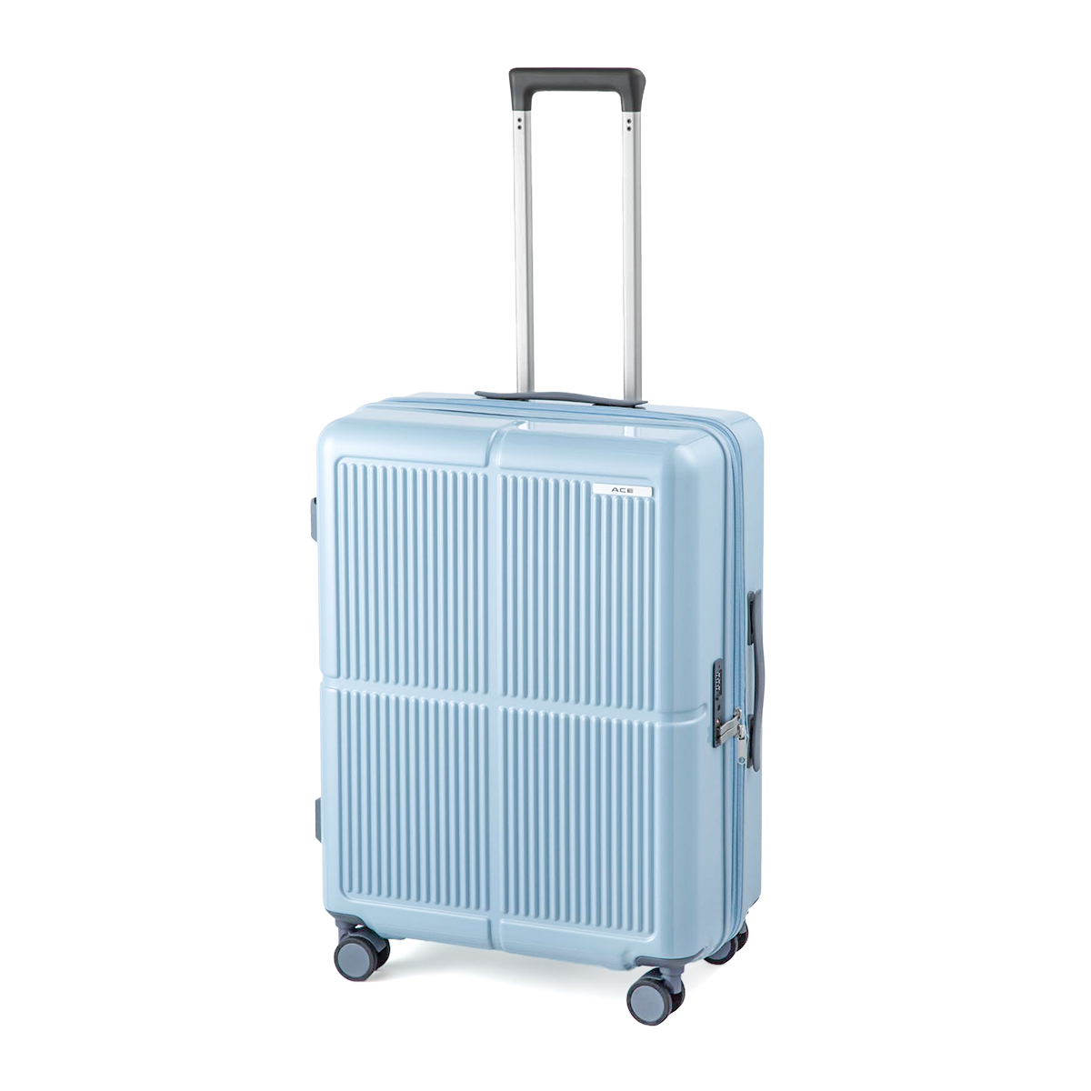Ace（エース） スーツケース Mサイズ 63L/75L 拡張機能付き ストッパー