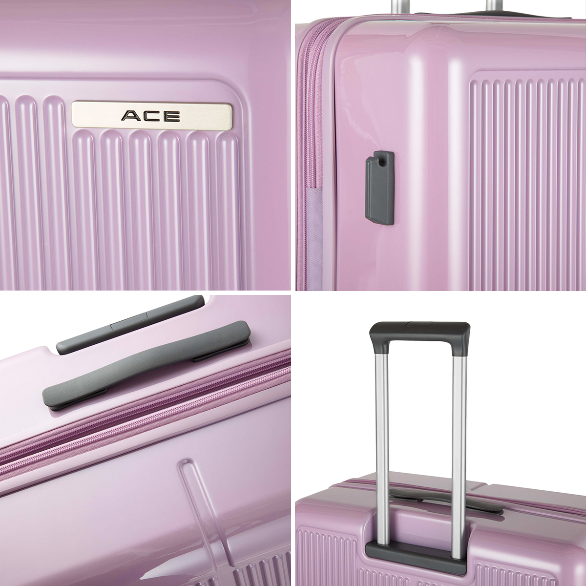 Ace（エース） スーツケース Lサイズ LL XL 89L/106L 大型 大容量 拡張