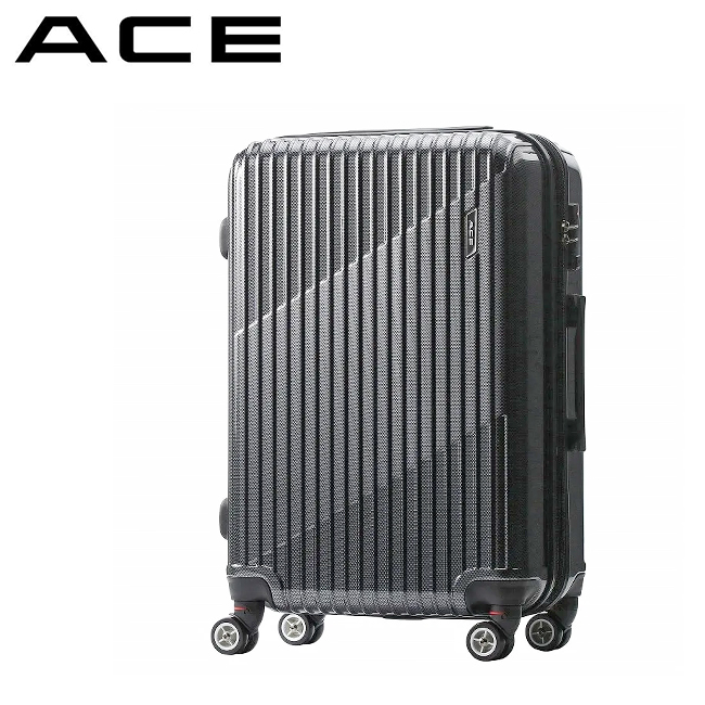 エース スーツケース Mサイズ 64L/70L 軽量 中型 拡張機能 メンズ レディース ブランド ...