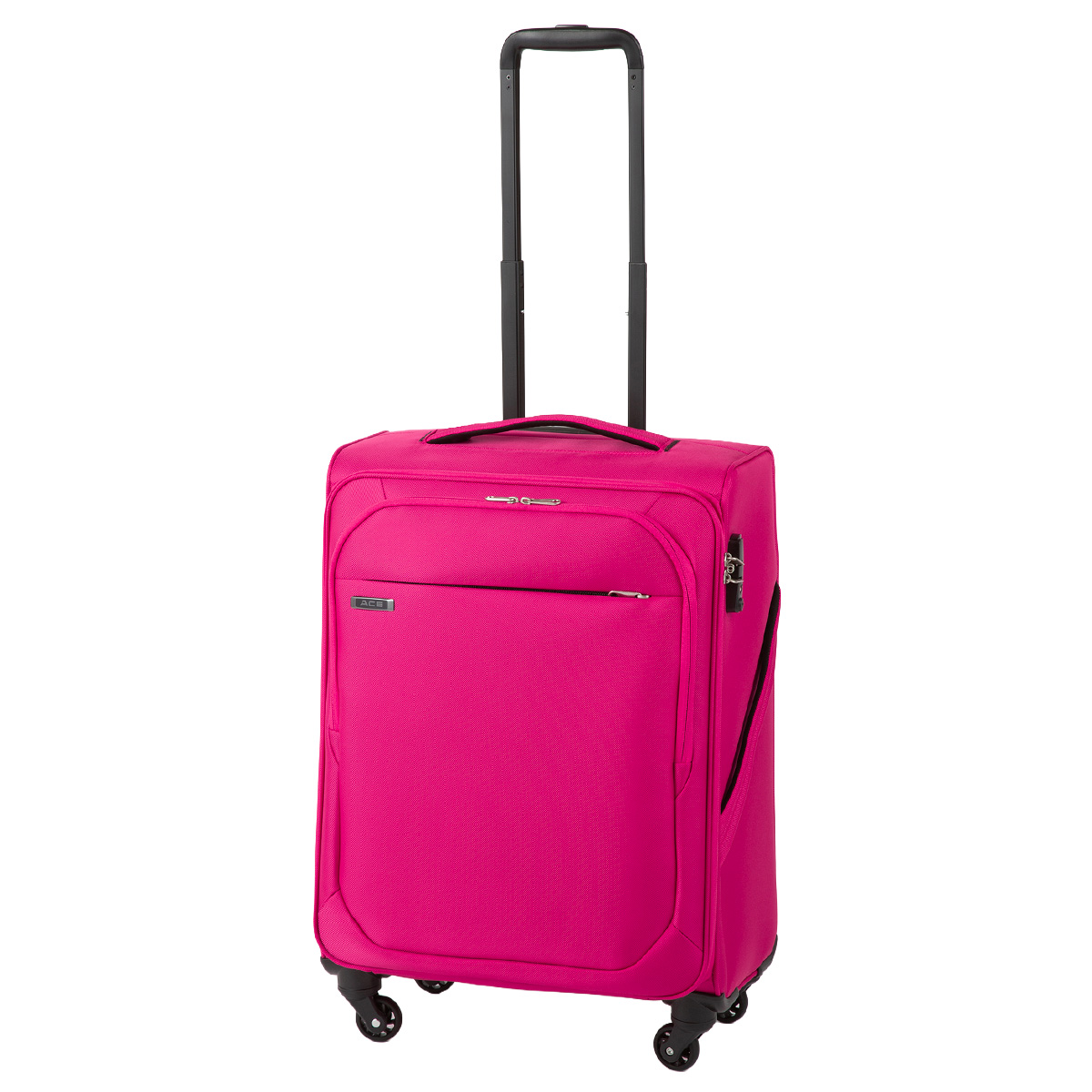 商品レビューで+5%｜エース ソフトキャリーケース スーツケース Mサイズ 58L 軽量 中型 4輪 キャリーケース キャリーバッグ テセウスTR ACE 35122 Ace（エース） ソフトキャリーケース スーツケース Mサイズ 58L 軽量