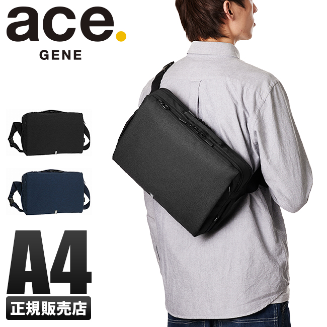 ace. GENE LABEL エース ジーン ハンスリーSD ボディバッグ ワン