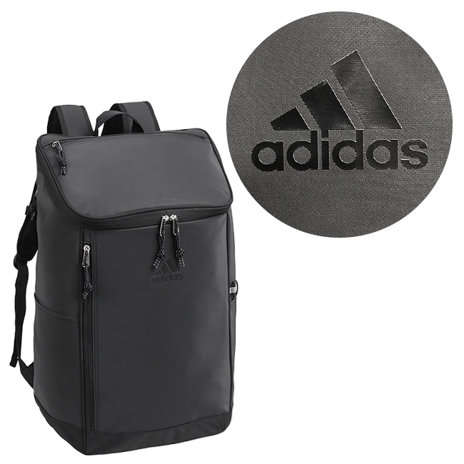 アディダス リュック adidas 67883 大容量/34L 軽量/740g スクエア ボックス型 撥水 防水 通学 高校生 中学生｜2023年モデル 在庫限り