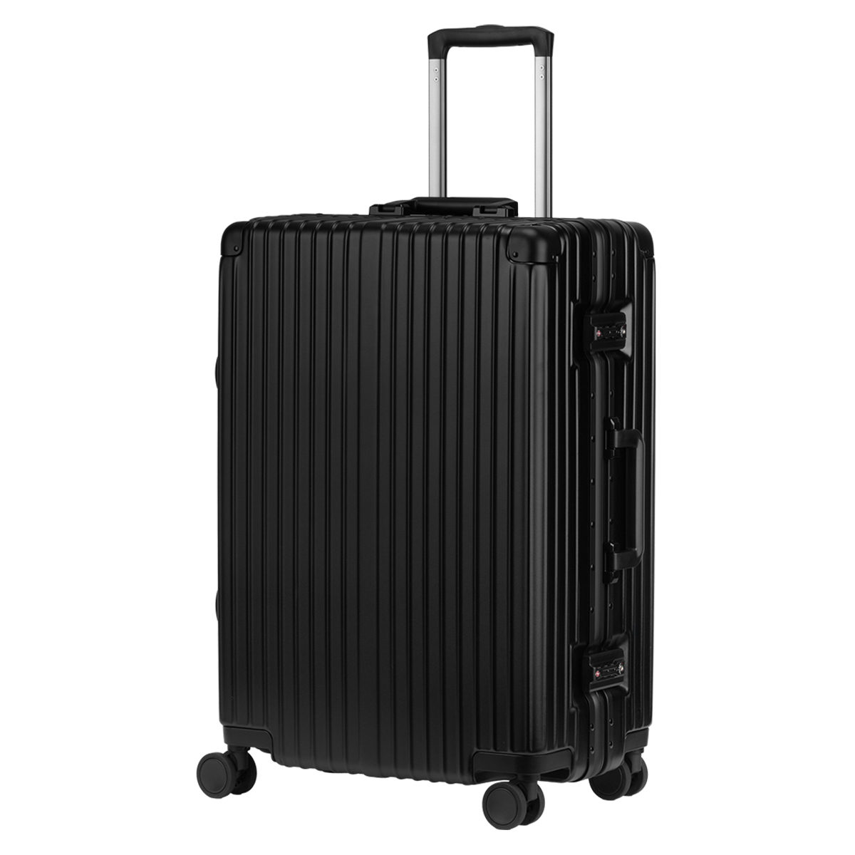 スーツケース Mサイズ 60L 中型 軽量 丈夫 アルミフレーム シルバー DBCラゲージ HIRODBC ADL-G24_5