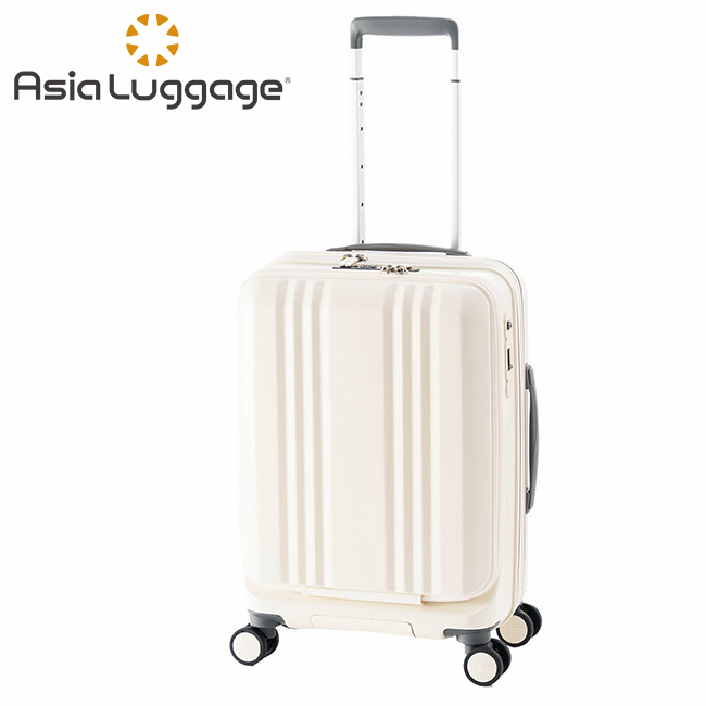 数量限定セール  アジアラゲージ スーツケース 機内持ち込み Sサイズ 37L/44L 軽量 拡張 小型 フロントオープン ストッパー デカかるEdge ALI-077-18FW