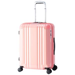 アジアラゲージ デカかるEdge スーツケース Mサイズ 52L 60L 拡張機能付き 軽量 超軽量...