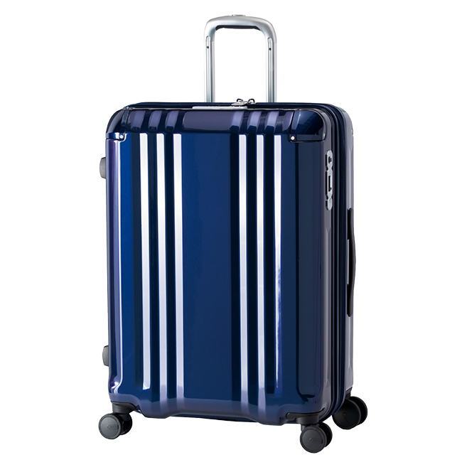 アジアラゲージ デカかるEdge スーツケース Lサイズ 70L 82L 拡張機能付き 大型 大容量...