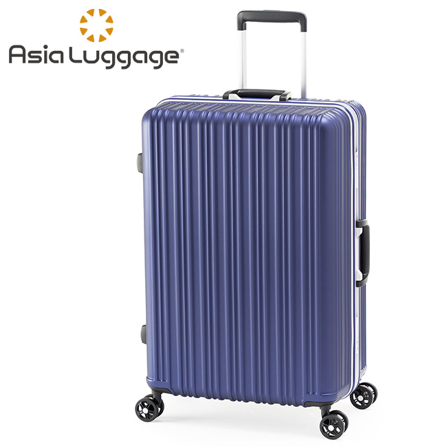 アジアラゲージ スーツケース Mサイズ 64L 超軽量 中型 フレームタイプ マジカルイス A.L....