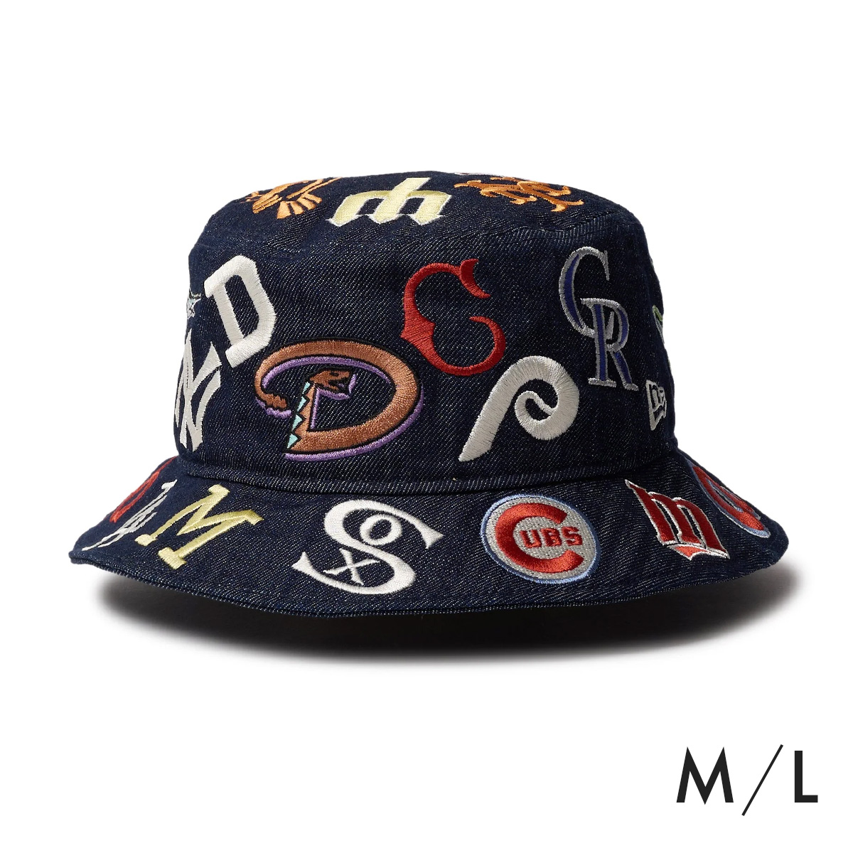 【美品】ニューエラ　newera バケハ　バケットハット　デニム　M-L 楽天市場】【クーポン利用で10%OFF】7月10日限定！ニューエラ