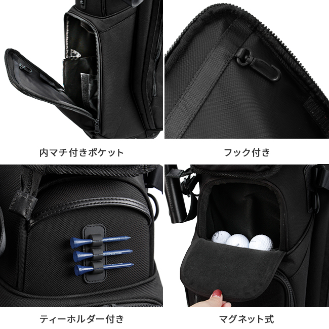AS2OV（アッソブ） ゴルフ エクスクルーシブ キャディバッグ スタンド