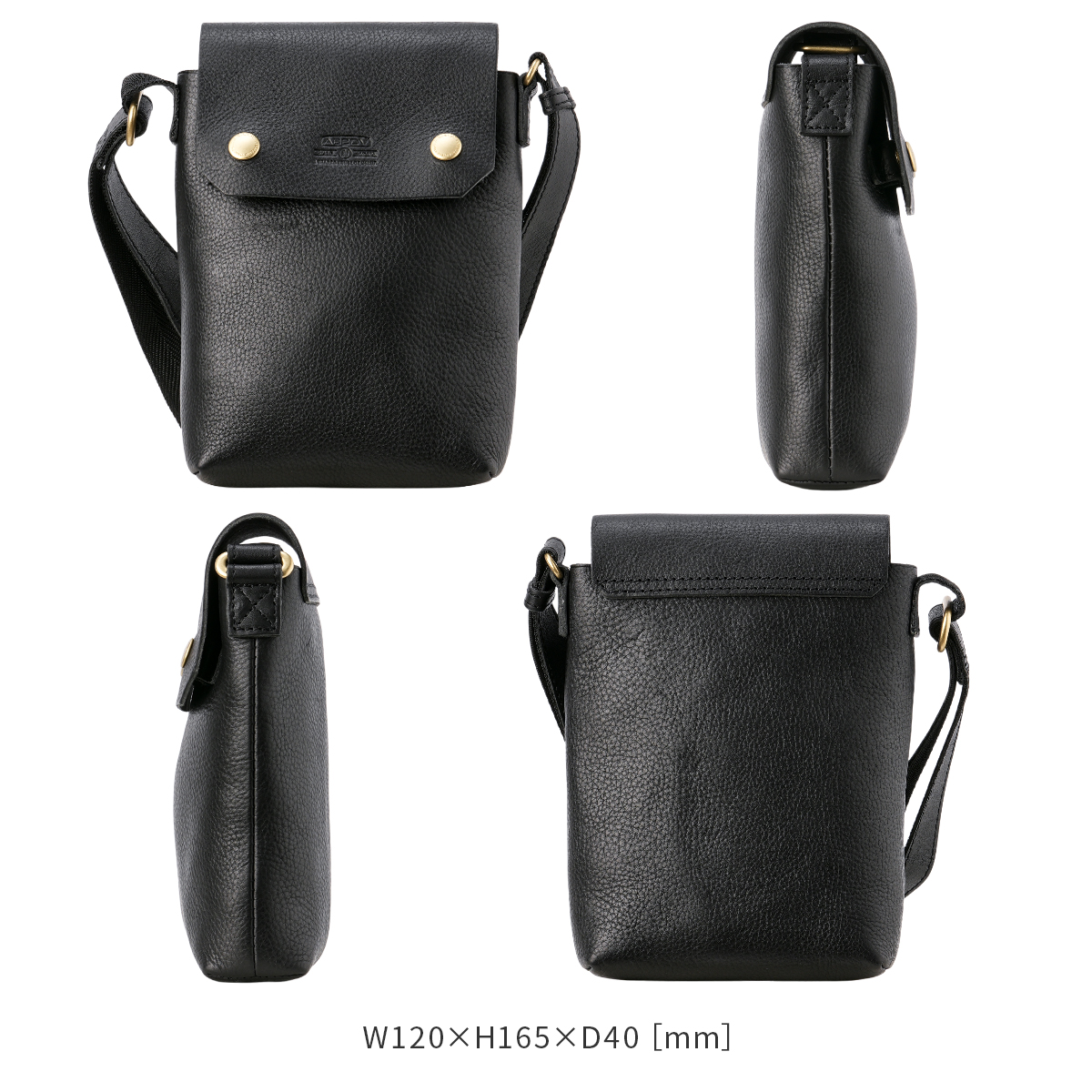 AS2OV（アッソブ） オイルドシュリンク ショルダーバッグ ショルダー