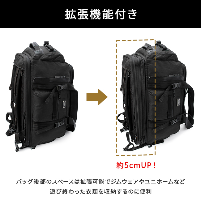 AS2OV（アッソブ） ゴルフ ボストンバッグ 2WAY リュック シューズ収納