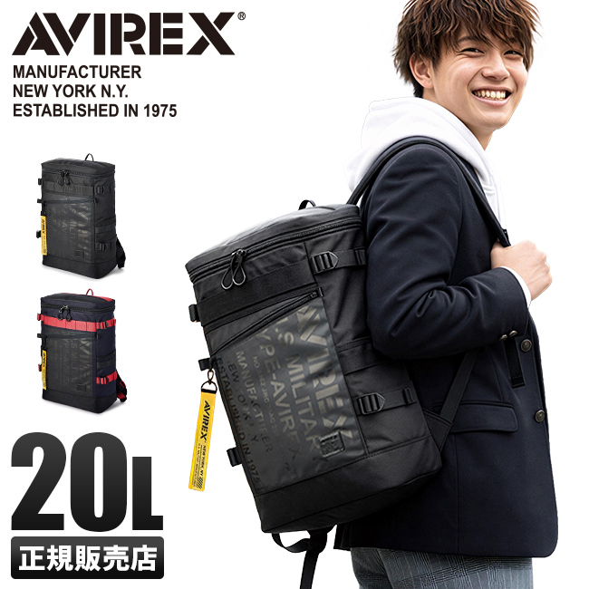 AVIREX アヴィレックス スクエアリュック AVX593 クロ avx593_1.jpg