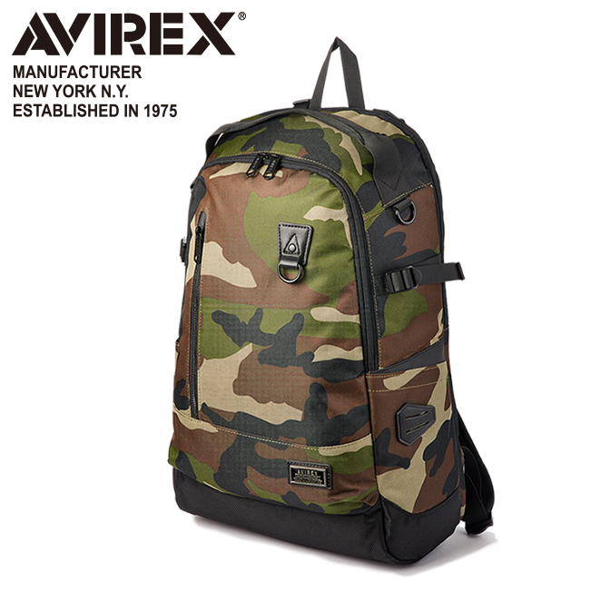 AVIREX（アヴィレックス） リュック メンズ レディース 大容量 軽量 撥