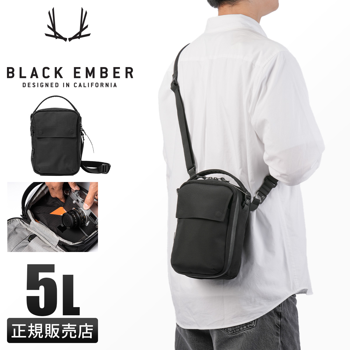 BLACK EMBER（ブラックエンバー） ショルダーバッグ ショルダーポーチ