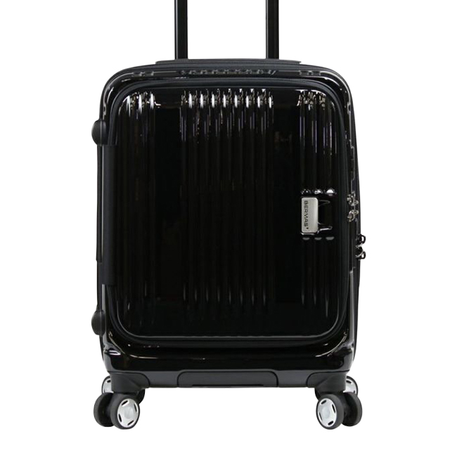 バーマス ユーロシティ スーツケース 機内持ち込み Sサイズ 38L フロントオープン ブックオープン USBポート 軽量 BERMAS 60290｜business-bugs｜04