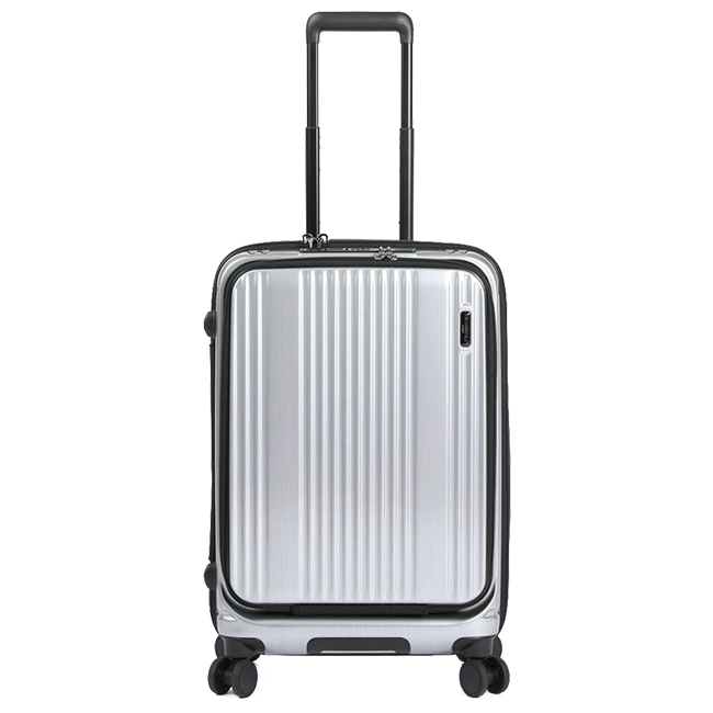 バーマス インターシティ スーツケース BERMAS 60521 Mサイズ 53L フロントオープン ストッパー付き USBポート 軽量｜business-bugs｜03