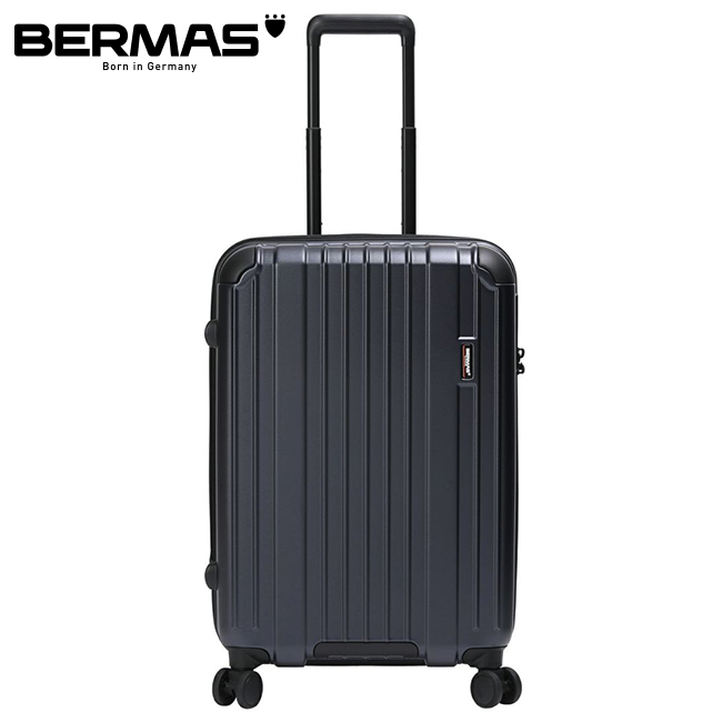 バーマス スーツケース Mサイズ 54L 軽量 中型 静音キャスター USBポート メンズ ブランド...