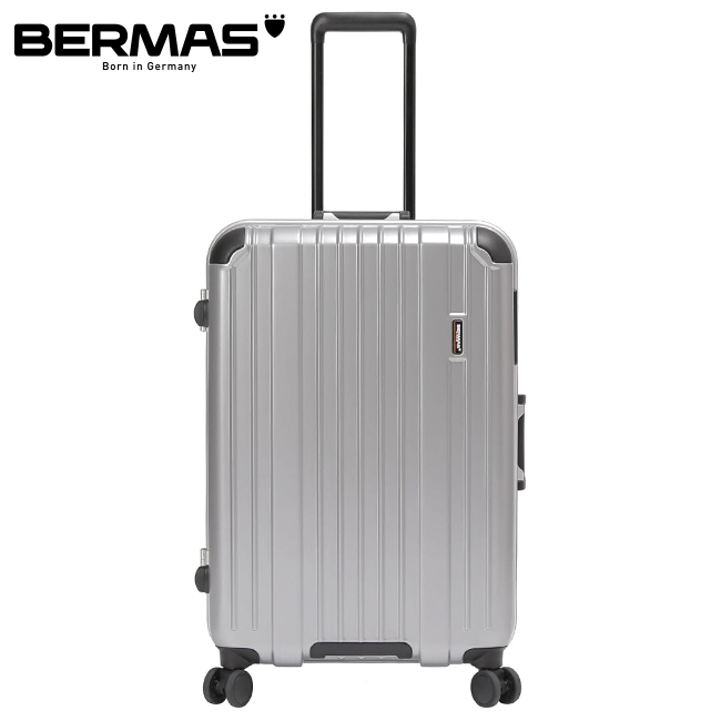 バーマス スーツケース Mサイズ 64L ストッパー付き フレームタイプ 静音 BERMAS 605...