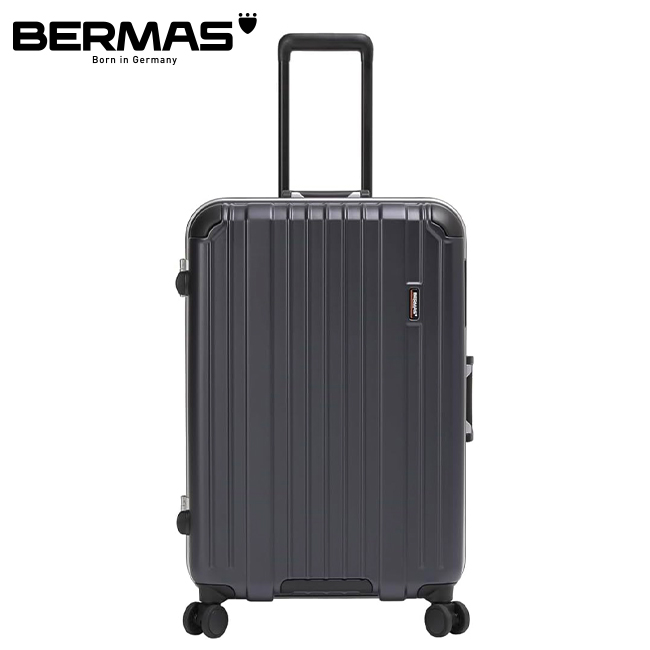 バーマス スーツケース Mサイズ 64L ストッパー付き フレームタイプ 静音 BERMAS 605...